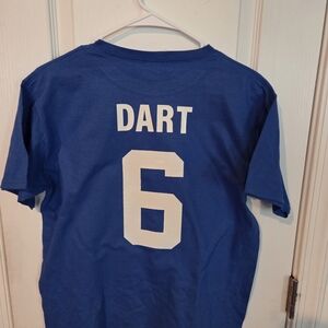 NY GIANTS ROOKIE JAXSON DART TEE SHIRTS